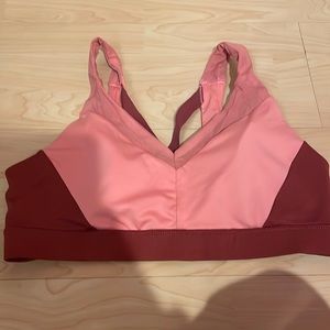 Pink sports bra-never worn